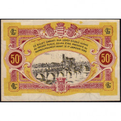 Limoges - Pirot 73-23 - 50 centimes - Série H - Sans date - Etat : SUP