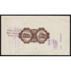 Grande-Bretagne - Chèque Voyage - National Provincial - 10 pounds - 1963 - Etat : TTB