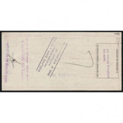 Grande-Bretagne - Chèque Voyage - National Provincial - 2 pounds - 1965 - Etat : SPL