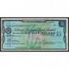 Grande-Bretagne - Chèque Voyage - National Provincial - 5 pounds - 1965 - Etat : SUP