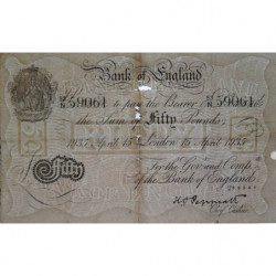 Royaume-Uni - Londres - Pick 338af - 50 pounds - Série 53/N - 15/04/1935 - Faux - Etat : TB-