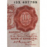 Grande-Bretagne - Pick 362c2 - 10 shillings - 1934 - Etat : TTB-
