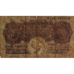 Grande-Bretagne - Pick 366 - 10 shillings - 1940 - Etat : B+