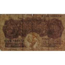 Grande-Bretagne - Pick 366 - 10 shillings - 1940 - Etat : B+