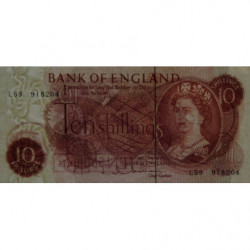 Grande-Bretagne - Pick 373b1 - 10 shillings - 1963 - Etat : NEUF