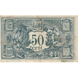 Auch (Gers) - Pirot 15-5 - 50 centimes - Série F - 18/11/1914 - Etat : TTB