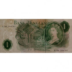 Grande-Bretagne - Pick 374e2 - 1 pound - 1967 - Etat : NEUF