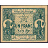 Maroc - Pick 42 - 1 franc - 06/04/1944 - Etat : SUP+