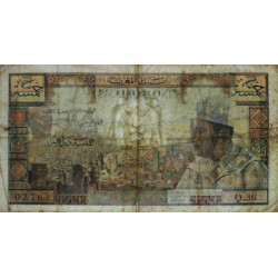 Maroc - Pick 53e - 5 dirhams - Série Q.36 - 1968 - Etat : TB