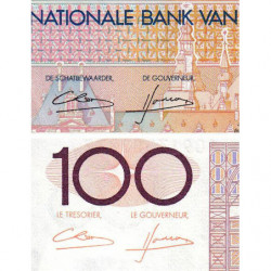 Belgique - Pick 142_4 - 100 francs - 1984 - Etat : SUP