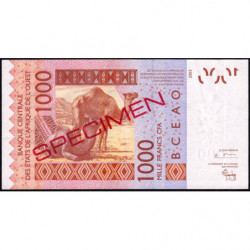Burkina-Faso - Pick 315CaS - 1'000 francs - 2003 - Spécimen - Etat : SUP+