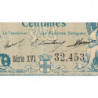 Marseille - Pirot 79-45 - 50 centimes - Série XVI - 05/11/1915 - Etat : TTB+