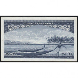 Guinée - Pick 14a - 500 francs - Série R - 01/03/1960 - Etat : SPL