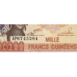Guinée - Pick 32a_2 - 1'000 francs guinéens - Série AP - 1985 - Etat : SUP