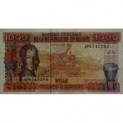 Guinée - Pick 32a_2 - 1'000 francs guinéens - Série AP - 1985 - Etat : SUP