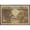 Gabon - Afrique Equatoriale - Pick 3d - 100 francs - Série O.8 - 1963 - Etat : TB