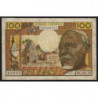 Gabon - Afrique Equatoriale - Pick 3d - 100 francs - Série W.16 - 1963 - Etat : TB