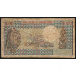 Gabon - Pick 3c - 1'000 francs - Série C.5 - 1976 - Etat : TB-