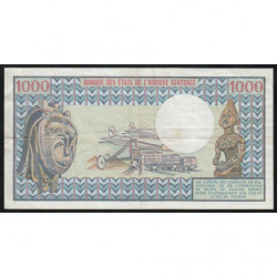 Gabon - Pick 3d_1 - 1'000 francs - Série L.8 - 01/04/1978 - Etat : TTB+