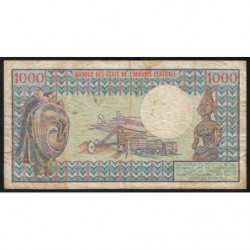 Gabon - Pick 3d_1 - 1'000 francs - Série Y.9 - 01/04/1978 - Etat : TB-