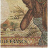 Gabon - Pick 6b - 5'000 francs - Série F.001 - 1991 - Etat : B+