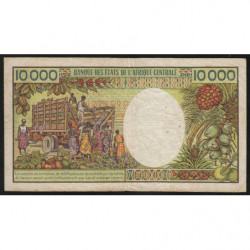 Gabon - Pick 7a - 10'000 francs - Série D.001 - 1984 - Etat : TB-