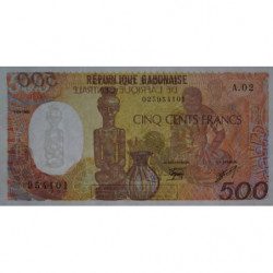 Gabon - Pick 8 - 500 francs - Série A.02 - 1985 - Etat : NEUF
