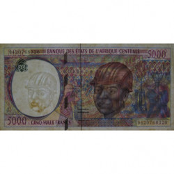 Gabon - Afr. Centrale - Pick 404La - 5'000 francs - 1994 - Etat : TTB