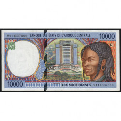 Gabon - Afr. Centrale - Pick 405La - 10'000 francs - 1994 - Etat : SUP