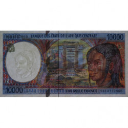 Gabon - Afr. Centrale - Pick 405La - 10'000 francs - 1994 - Etat : SUP