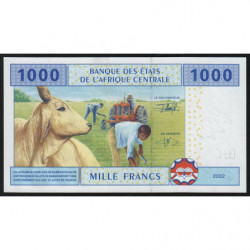 Gabon - Afr. Centrale - Pick 407Aa - 1'000 francs - 2002 - Etat : NEUF