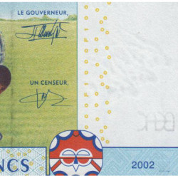 Gabon - Afr. Centrale - Pick 407Aa - 1'000 francs - 2002 - Etat : NEUF