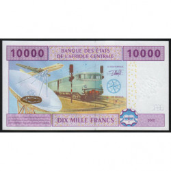 Gabon - Afr. Centrale - Pick 410Aa - 10'000 francs - 2002 - Etat : NEUF