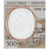 Gabon - Afr. Centrale - Pick 401Lg - 500 francs - 2000 - Etat : pr.NEUF
