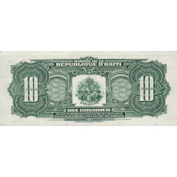Haïti - Pick 247 - 10 gourdes - Série G - 1988 - Etat : NEUF