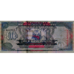 Haïti - Pick 265a_2 - 10 gourdes - Série BK - 2000 - Etat : NEUF