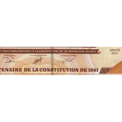 Haïti - Pick 271 - 20 gourdes or - 2001 - Commémoratif - Etat : NEUF