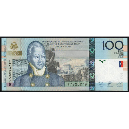 Haïti - Pick 275a - 100 gourdes - Série F - 2004 - Commémoratif - Etat : NEUF