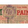 Pain - Titre 4686 - Catégories J M - 01/1949 à 03/1949 - Bourg-St-Andéol (07) - Etat : SUP