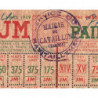 1949 - Titre 4686 - Pain - Catégories J M - Février à mars - Cavaillon (84) - Etat : SUP