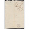 Duché de Savoie - Chambéry - 14/10/1825 - Droit de douane - 95 livres et 15 centimes - Etat : SUP