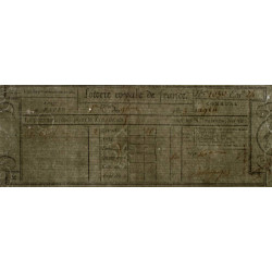 1823 - Paris - Agen - Loterie Royale de France - 50 centimes - Etat : SUP