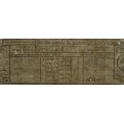 1823 - Bordeaux - Agen - Loterie Royale de France - 7 francs - Etat : SUP