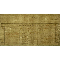 1823 - Bordeaux - Agen - Loterie Royale de France - 5 francs - Etat : SUP