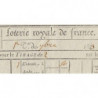 1823 - Bordeaux - Agen - Loterie Royale de France - 50 centimes - Etat : SUP