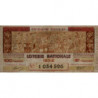 1938 - Loterie Nationale - 3e tranche - Entier - Etat : TTB