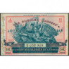 1938 - Loterie Nationale - 14e tranche - 1/10ème - Gueules cassées - Etat : TTB