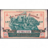 1938 - Loterie Nationale - 15e tranche - 1/10ème - Gueules cassées - Etat : TTB