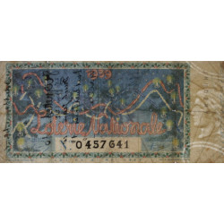 1939 - Loterie Nationale - 18e tranche - Entier - Etat : TB-