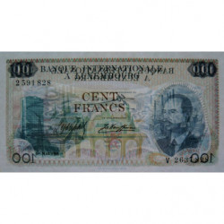 Luxembourg - Pick 14 - 100 francs - Série V - 01/05/1968 - Etat : NEUF
